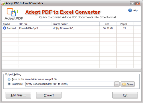 Pdf to excel converter free tool